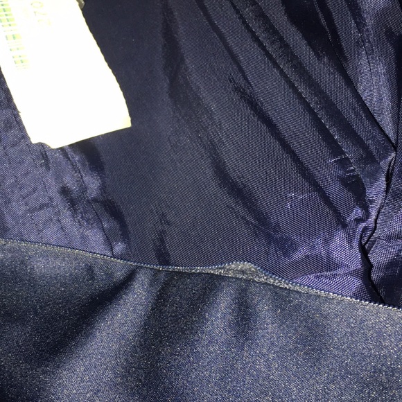 ABS Evening by Allen Schwartz Satin Midnight Blue - Picture 7 of 7